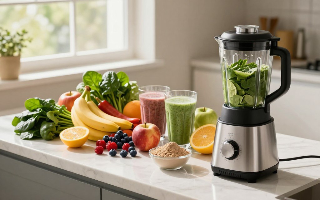 wybór idealnego koktajlu zastępującego posiłek