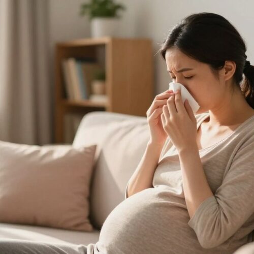 Hormonalny nieżyt nosa w ciąży: jak sobie z nim radzić?