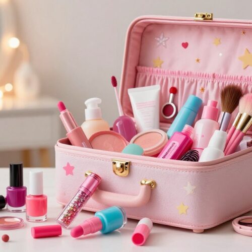 Kuferek z kosmetykami dla dziewczynki – idealny prezent na każdą okazję
