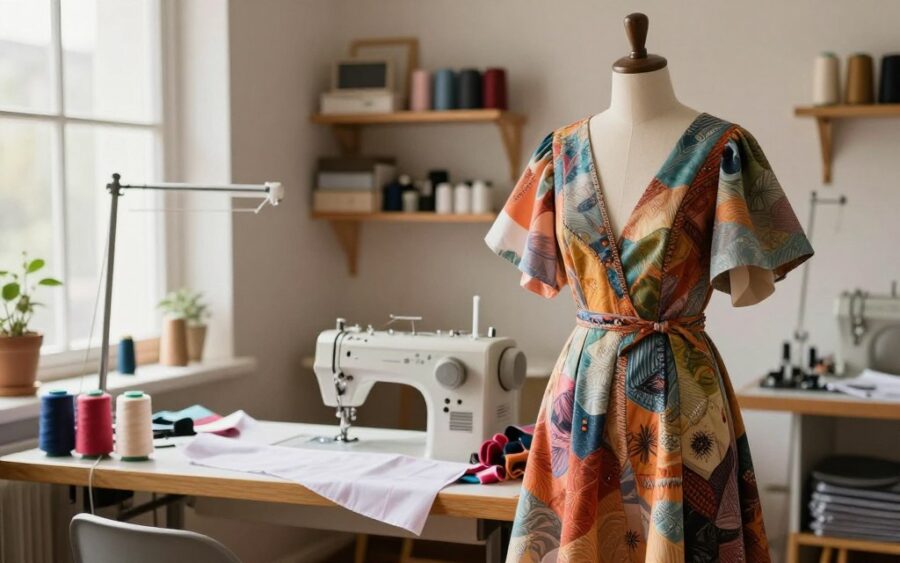 Jak dorobić rękawy do sukienki i odświeżyć swoją stylizację