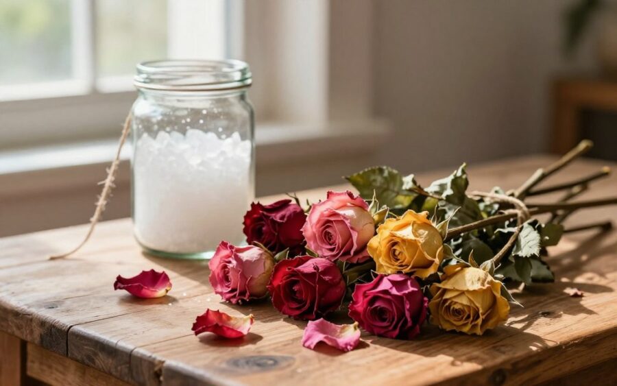 Jak suszyć róże żeby nie straciły koloru – sprawdzone metody